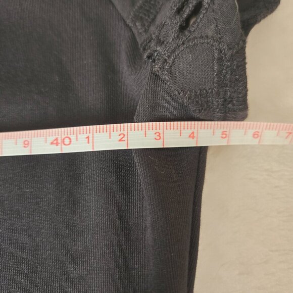 NWOT Twinset U&B Womens Lace Eyelet Sleeve Knit Top gold-tone floral buttons S - Picture 9 of 12